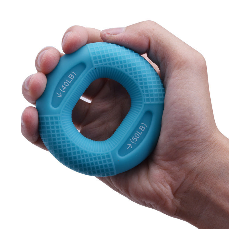 Silicone Grip Device Training Arm Muscle Strength Rehabilitation Ring
