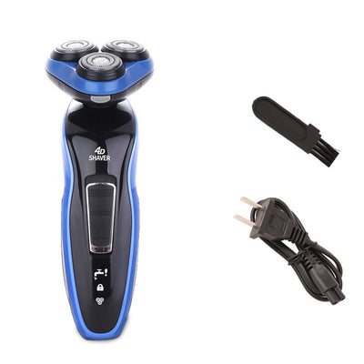 4 In 1 Electric Shaver Triple Blade Razor Clipper Rechargeable Trimmer