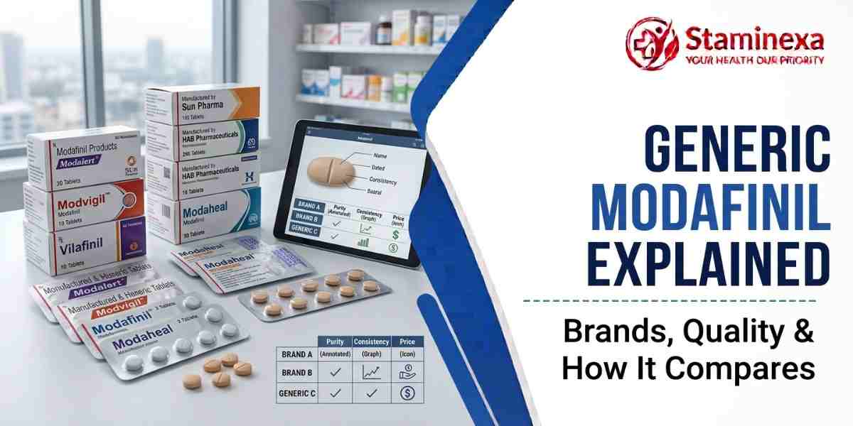 Generic Modafinil explained with brand comparisons, quality standards, and effectiveness overview