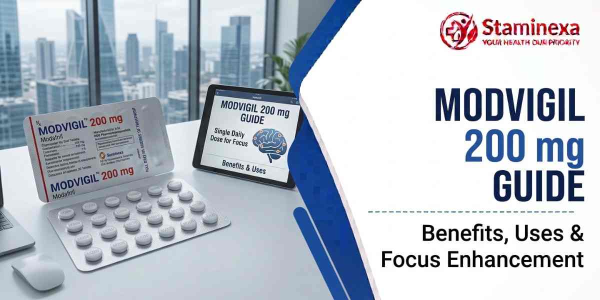 Modvigil 200 mg benefits, uses, and focus enhancement guide for improved alertness and productivity