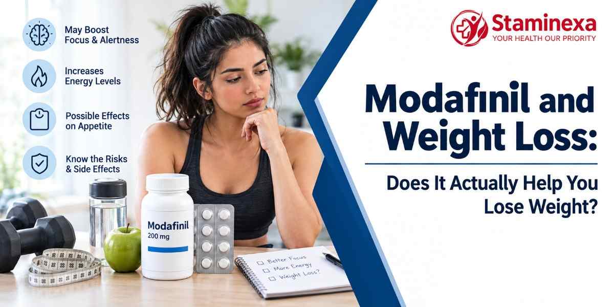 Modafinil weight loss: effects on appetite, energy, focus, and potential risks